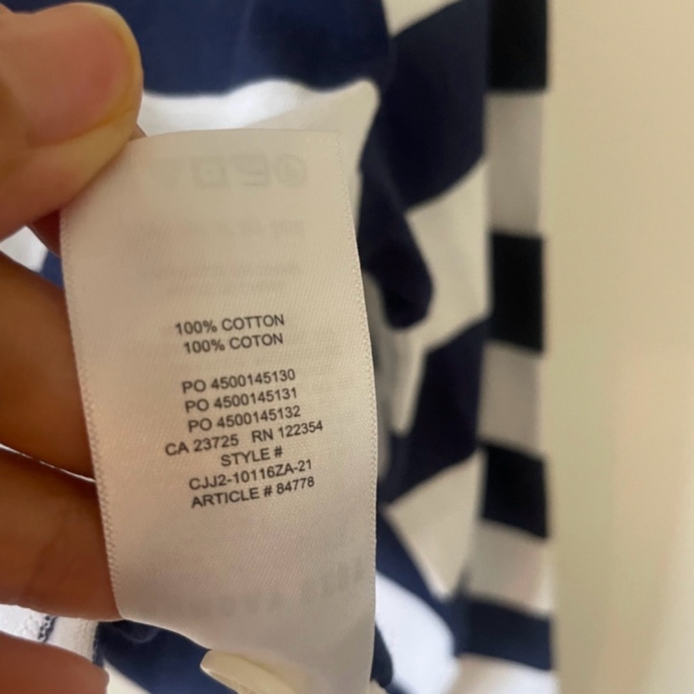 Aritzia Sunday Best  Roland Rugby Polo Cropped Collared Shirt 100% cotton - Picture 6 of 6